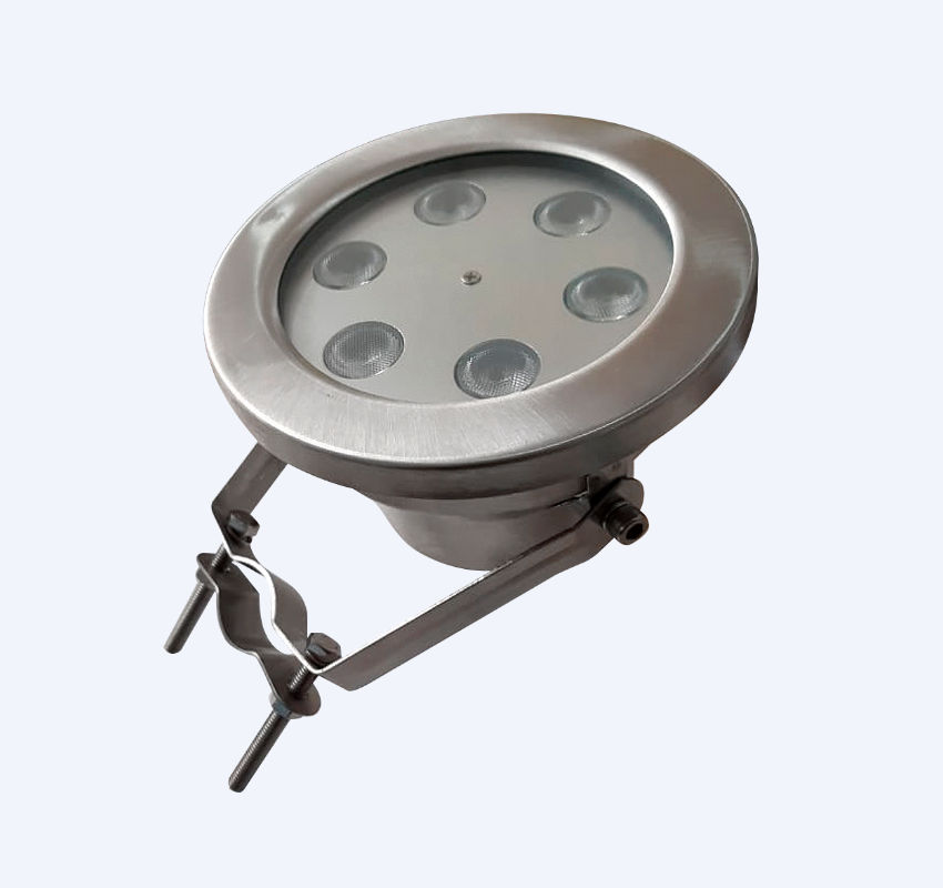 luminaria para fuentes lámpara led sumergible 18w modelo prgb 18