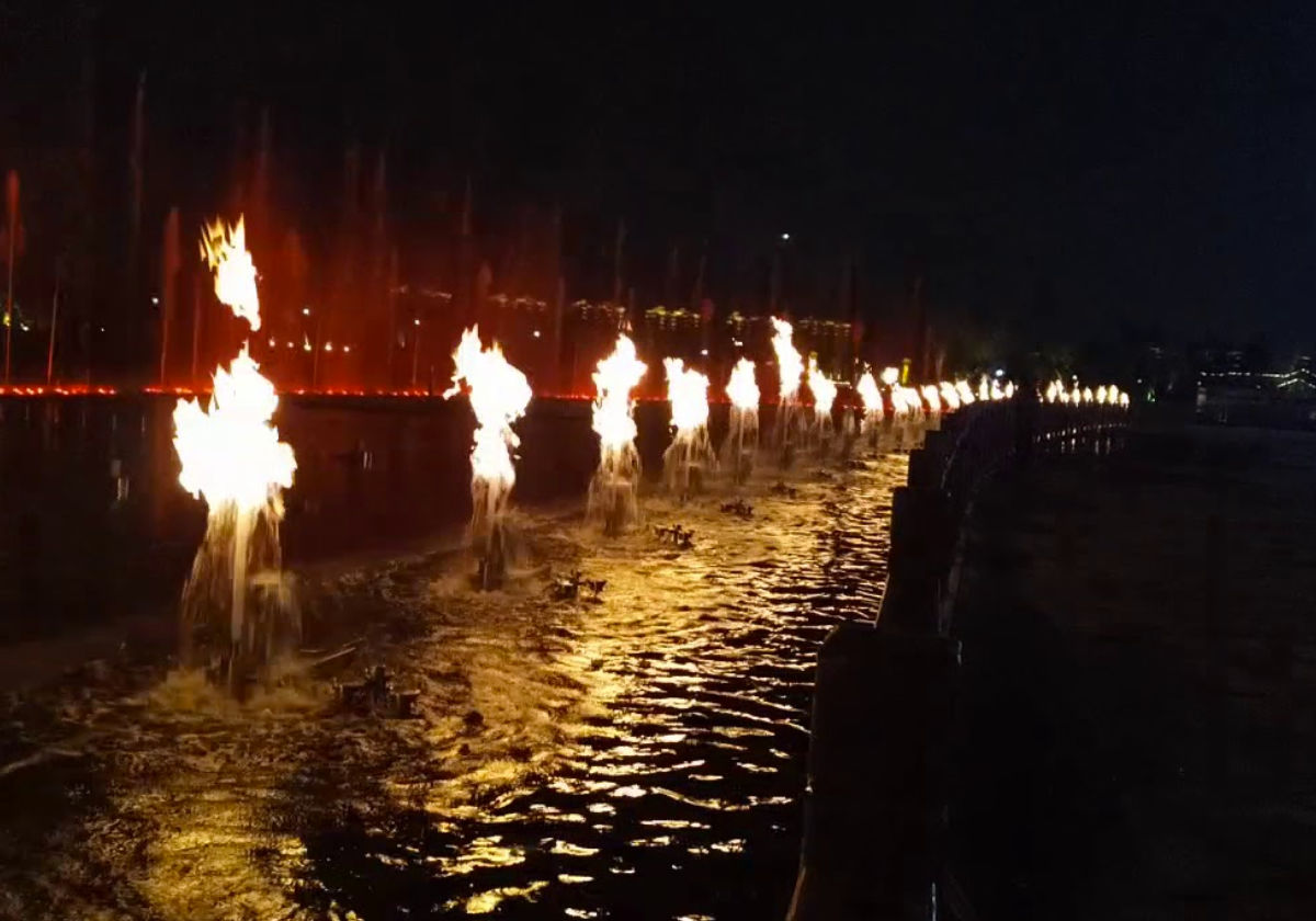 fuentes flame bailarinas