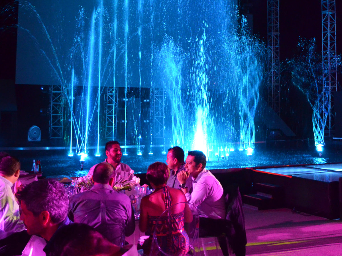 renta de fuentes para eventos coorporativos